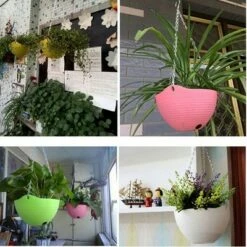 Unique Bargains Home Garden Plant Basket Hanging Flower Pot Plant Planters White 10 Pcs 14 Unique Bargains Home Garden Plant Basket Hanging Flower Pot Plant Planters White 10 Pcs -Cheap Planters Store unnamed file 6208