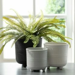 Sullivans Set of 3 Small Ceramic Planters 6.5"H, 5.5"H, & 4.75"H Multicolored -Cheap Planters Store unnamed file 6216