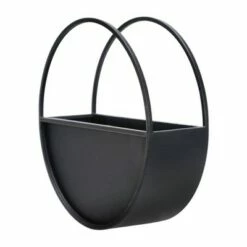 Sagebrook Home Set of 2 Iron Wall Planters Black -Cheap Planters Store unnamed file 6248