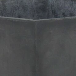 Set of 2 Farmhouse Hexagonal Ceramic and Fiber Clay Planters with Stands - Olivia & May Dark Gray -Cheap Planters Store unnamed file 6304