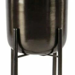 CosmoLiving by Cosmopolitan Set of 2 11" x 11" x 22"/10" x 10" x 19" Contemporary Iron Planters with Stands Black 13 CosmoLiving by Cosmopolitan Set of 2 11" x 11" x 22"/10" x 10" x 19" Contemporary Iron Planters with Stands Black -Cheap Planters Store unnamed file 6321