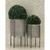Olivia & May Set of 2 Industrial Iron Planters with Stand - Olivia & May -Cheap Planters Store unnamed file 6327