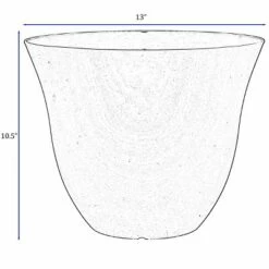 Set of 2 Honeysuckle Patio Pot Planter - Classic Home and Garden Fossil -Cheap Planters Store unnamed file 6332