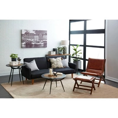 Olivia & May Set of 2 Modern Iron Planters with Stand - Olivia & May 7 Olivia & May Set of 2 Modern Iron Planters with Stand - Olivia & May - Image 5