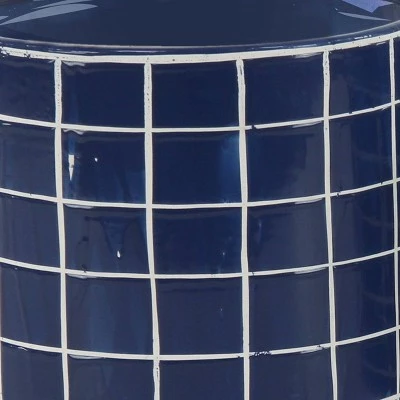 Set of 3 Modern Ceramic Vases - Olivia & May White/gray 5 Set of 3 Modern Ceramic Vases - Olivia & May White/gray - Image 3