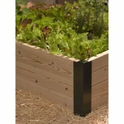 Gardener's Supply Company 15" Aluminum Raised Bed Corners, Set of 2 - Gardener's Supply Company