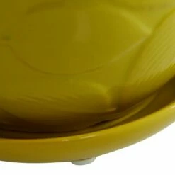 Olivia & May Set of 3 Ceramic Planter with Saucer Set Yellow - Olivia & May -Cheap Planters Store unnamed file 6506