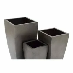 Olivia & May Set of 3 Contemporary Tapered Rectangular Iron Planters Gray - Olivia & May 20 Olivia & May Set of 3 Contemporary Tapered Rectangular Iron Planters Gray - Olivia & May -Cheap Planters Store unnamed file 6549