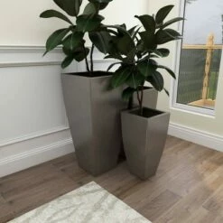 Olivia & May Set of 3 Contemporary Tapered Rectangular Iron Planters Gray - Olivia & May 22 Olivia & May Set of 3 Contemporary Tapered Rectangular Iron Planters Gray - Olivia & May -Cheap Planters Store unnamed file 6551