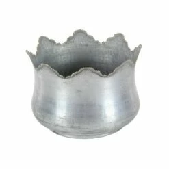 Olivia & May Set of 3 Farmhouse Petal- Edge Iron Novelty Planters - Olivia & May -Cheap Planters Store unnamed file 6569