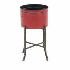 Olivia & May Set of 3 Farmhouse Iron Planters with Stands - Olivia & May 12 Olivia & May Set of 3 Farmhouse Iron Planters with Stands - Olivia & May -Cheap Planters Store unnamed file 6592