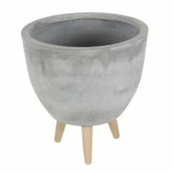 Olivia & May Set of 3 Contemporary Fiber Clay Planters with Wooden Stands - Olivia & May 7 Olivia & May Set of 3 Contemporary Fiber Clay Planters with Wooden Stands - Olivia & May -Cheap Planters Store unnamed file 6631