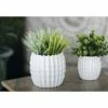 Olivia & May Set of 4 Eclectic Ceramic Planters White - Olivia & May -Cheap Planters Store unnamed file 6638