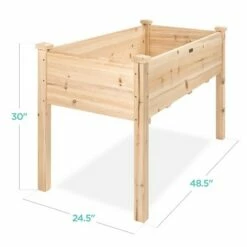Best Choice Products Raised Garden Bed, Elevated Wood Planter Box Stand for Backyard, Patio w/ Bed Liner 15 Best Choice Products Raised Garden Bed, Elevated Wood Planter Box Stand for Backyard, Patio w/ Bed Liner -Cheap Planters Store unnamed file 668