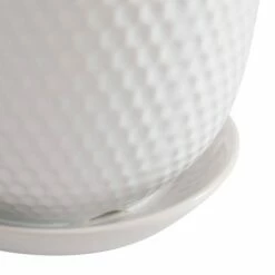 Olivia & May Set of 3 Ceramic Planter with Saucer Set White - Olivia & May -Cheap Planters Store unnamed file 6680