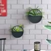 Set of 2 Round Iron Wall Planters Black - Danya B. -Cheap Planters Store unnamed file 6681