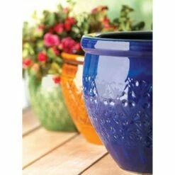Zingz & Thingz Set of 3 Ceramic Flower Pots Jewel Tone - Zings & Thingz 10 Zingz & Thingz Set of 3 Ceramic Flower Pots Jewel Tone - Zings & Thingz -Cheap Planters Store unnamed file 6804