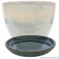 Sunnydaze Decor Sunnydaze Ceramic Outdoor/Indoor High-Fired Glazed UV-Resistant and Frost-Resistant Flower Planter Saucers - 12" Diameter - Forest Lake Green - 2-Pack 13 Sunnydaze Decor Sunnydaze Ceramic Outdoor/Indoor High-Fired Glazed UV-Resistant and Frost-Resistant Flower Planter Saucers - 12" Diameter - Forest Lake Green - 2-Pack -Cheap Planters Store unnamed file 6850