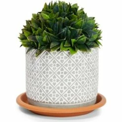 Farmlyn Creek 15 Pack Plastic Flower Pot Saucers, Drip Tray for Potted Plants, Round, Brown, 6" 11 Farmlyn Creek 15 Pack Plastic Flower Pot Saucers, Drip Tray for Potted Plants, Round, Brown, 6" -Cheap Planters Store unnamed file 6861