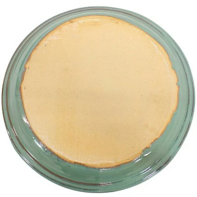 Sunnydaze Decor Sunnydaze High-Fired Glazed UV-Resistant and Frost-Resistant Ceramic Flower Pot Planter Saucers - 9" Diameter - Seafoam - 4-Pack 4 Sunnydaze Decor Sunnydaze High-Fired Glazed UV-Resistant and Frost-Resistant Ceramic Flower Pot Planter Saucers - 9" Diameter - Seafoam - 4-Pack - Image 2