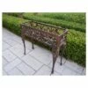 Oakland Living Rectangular Metal Butterfly Plant Stand - Antique Bronze