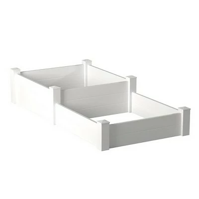 4' x8' Split Level Rectangular Planter Bed - Dura-Trel 3 4' x8' Split Level Rectangular Planter Bed - Dura-Trel - Image 2