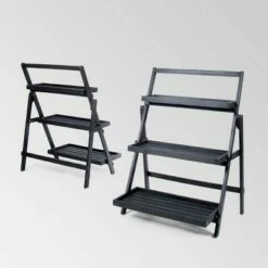 2pk Meridien Acacia Wood Plant Stand - Christopher Knight Home Gray -Cheap Planters Store unnamed file 7005