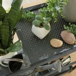 Boulevard Cafe Plant Stand Shelf Black - Sauder -Cheap Planters Store unnamed file 7020