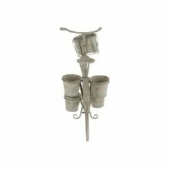 Olivia & May 26" Farmhouse Iron Vintage Tricycle Plant Stand Silver - Olivia & May -Cheap Planters Store unnamed file 7079