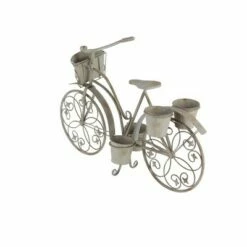 Olivia & May 26" Farmhouse Iron Vintage Tricycle Plant Stand Silver - Olivia & May -Cheap Planters Store unnamed file 7080