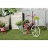 Olivia & May 23" Eclectic Tin Novelty Bicycle Plant Stand Red/Gray - Olivia & May -Cheap Planters Store unnamed file 7094