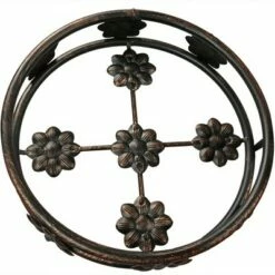 Sunnydaze Decor Sunnydaze Indoor/Outdoor Metal Folding Decorative 6-Tiered Potted Flower Plant Stand Display - 45" - Bronze -Cheap Planters Store unnamed file 7109