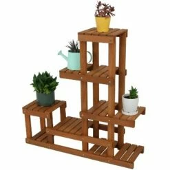 Sunnydaze Decor Sunnydaze Indoor/Outdoor Meranti Wood with Teak Oil Finish 7-Tiered Succulent Flower Plant Stand Display Shelf - 36" - Brown 19 Sunnydaze Decor Sunnydaze Indoor/Outdoor Meranti Wood with Teak Oil Finish 7-Tiered Succulent Flower Plant Stand Display Shelf - 36" - Brown -Cheap Planters Store unnamed file 7131