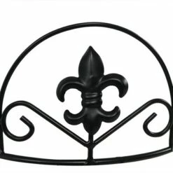 Sunnydaze Decor Sunnydaze Indoor/Outdoor Iron Metal French Lily Decorative 3-Tiered Flower Plant Stand - 22" - Black - 2pk -Cheap Planters Store unnamed file 7135