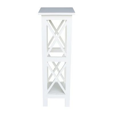 X-Sided Plant Stand White - International Concepts 4 X-Sided Plant Stand White - International Concepts - Image 2