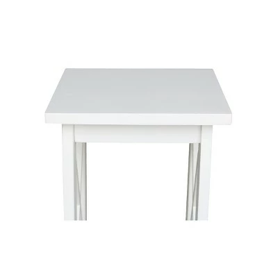 X-Sided Plant Stand White - International Concepts 6 X-Sided Plant Stand White - International Concepts - Image 4