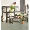 Plow & Hearth Set of 3 Nesting Metal Plant Stands with Scrollwork Design -Cheap Planters Store unnamed file 7152