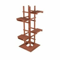 60" H Novelty Wood Planter Stands And Holders - Brown - Leisure Season 8 60" H Novelty Wood Planter Stands And Holders - Brown - Leisure Season -Cheap Planters Store unnamed file 7174