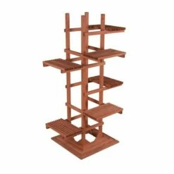 60" H Novelty Wood Planter Stands And Holders - Brown - Leisure Season 9 60" H Novelty Wood Planter Stands And Holders - Brown - Leisure Season -Cheap Planters Store unnamed file 7175