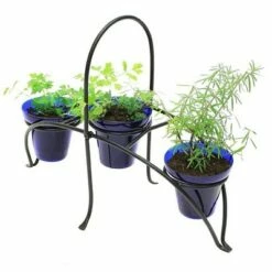 ACHLA Designs Small Herb Caddy Iron Plant Stand Black - ACHLA Design -Cheap Planters Store unnamed file 7187