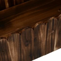 Outsunny 40" x 16" x 12" Raised Bed Garden Flower Planter Box with Fir Wood 4 Drainage Holes & Lightweight Build -Cheap Planters Store unnamed file 719