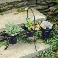 ACHLA Designs Small Herb Caddy Iron Plant Stand Black - ACHLA Design -Cheap Planters Store unnamed file 7192