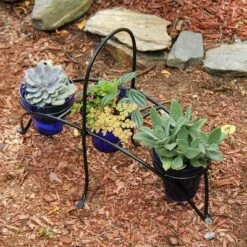 ACHLA Designs Small Herb Caddy Iron Plant Stand Black - ACHLA Design -Cheap Planters Store unnamed file 7193