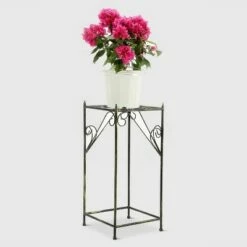 Square Iron Plant Stand Black/Gold - Ore International 11 Square Iron Plant Stand Black/Gold - Ore International -Cheap Planters Store unnamed file 7224