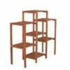 7 Tier Plant Stand Rectangular - Brown - Leisure Season