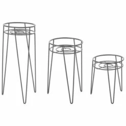mDesign Modern Farmhouse Home Decor Plant Stand Set, 3 Pieces -Cheap Planters Store unnamed file 7279