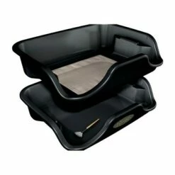 Harvest Moon Harvest More Trim Bin Portable 2 Piece Hydroponic Workstation Container with Stainless Steel Sifter Screen, Mirror Tray, and Static Brush (2 Pack)