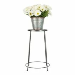 Indoor Outdoor Diamond Shaped Argyle Plant Stand Roman Bronze Powder Coat Finish - Achla Designs