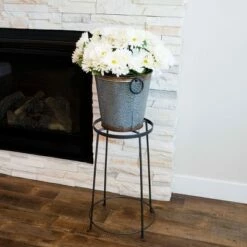 Indoor Outdoor Diamond Shaped Argyle Plant Stand Roman Bronze Powder Coat Finish - Achla Designs -Cheap Planters Store unnamed file 7354