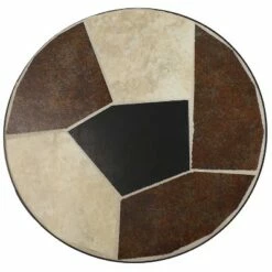 Sunnydaze Decor Sunnydaze Indoor/Outdoor Steel Frame Decorative Antique Ceramic Tile Top Flower Plant Stand Display Side Table - 12" -Cheap Planters Store unnamed file 7398